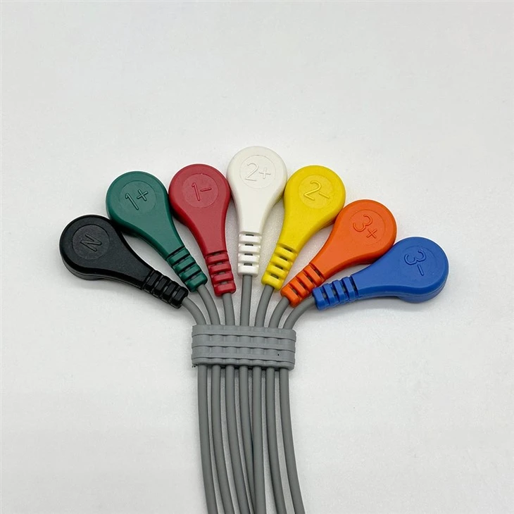 Cardioline Compatible 7 Leads ECG Holter Cable price