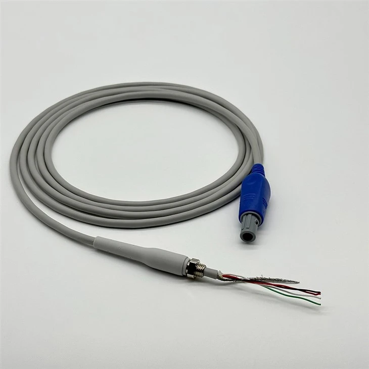 Edan Fetal Ultrasound US Transducer Repair Cable 4pin 40degree