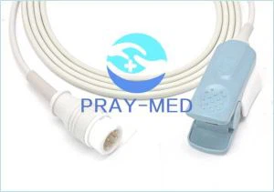 حسگر کلیپ Spo2 انگشت بزرگسالان قابل استفاده مجدد Mindray T5 / T8