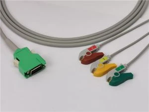 کابل آداپتور Nihon Kohden سازگار با مبدل ECG سازگار با ECG 3