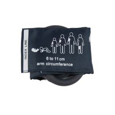 Nylon NIBP Cuff Single Tube بازو بازوبند نوزاد